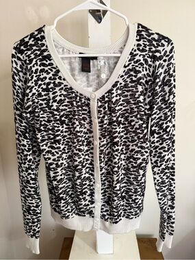 NWT Animal Print Cardigan